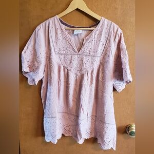 Knox Rose Top Target Boho Purple